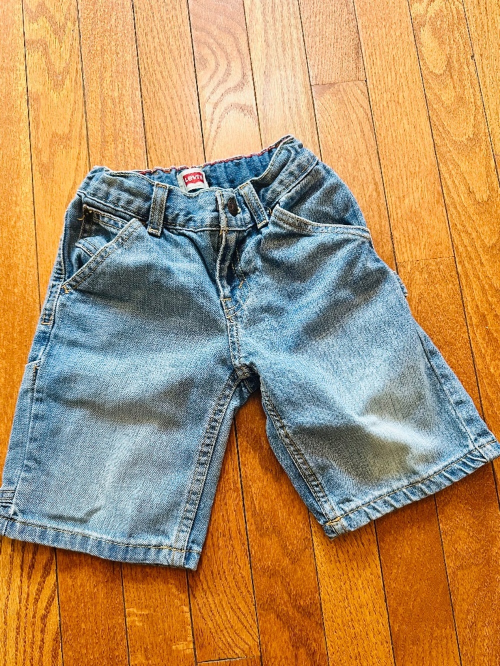 Levi's Boys Denim Cargo Shorts Size 5